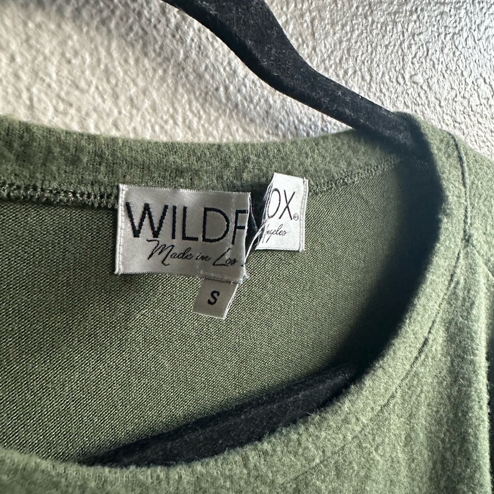 Womens Wildfox What day is it? Pullover Sweatshirt - Picture 5 of 5